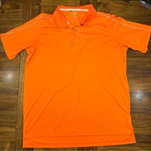 ADIDAS Adizero Orange Golf Polo Size XXL